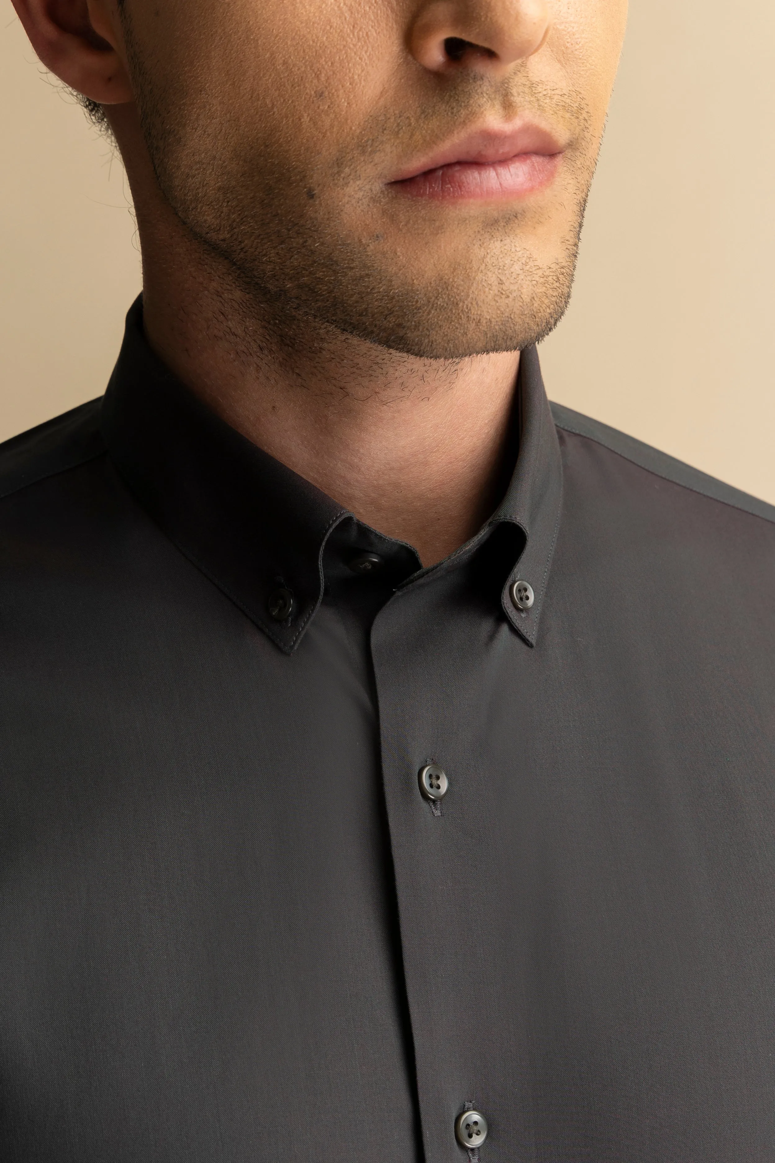 2 Tone Poplin Solid Shirt