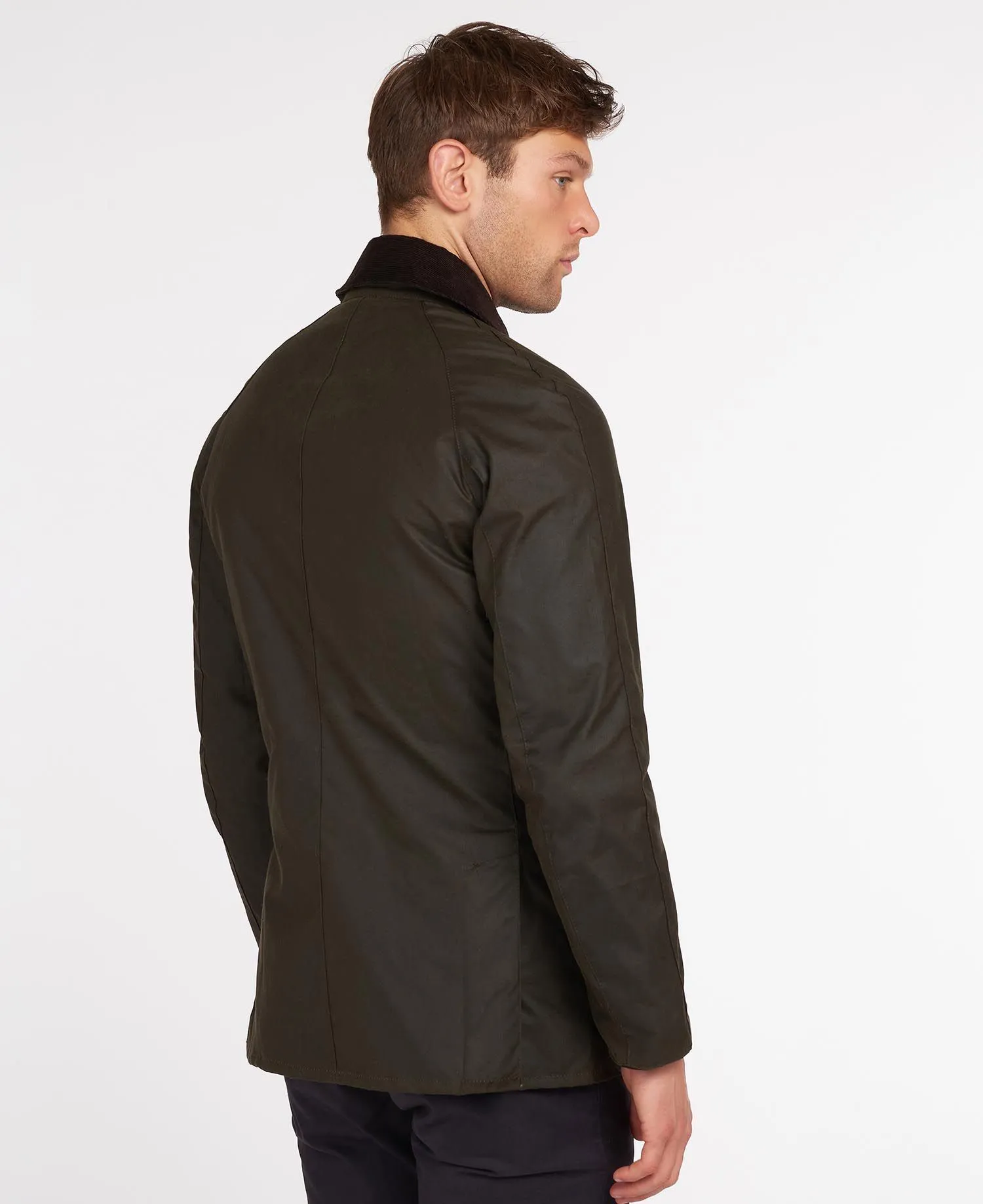 Ashby Waxed Jacket - Olive