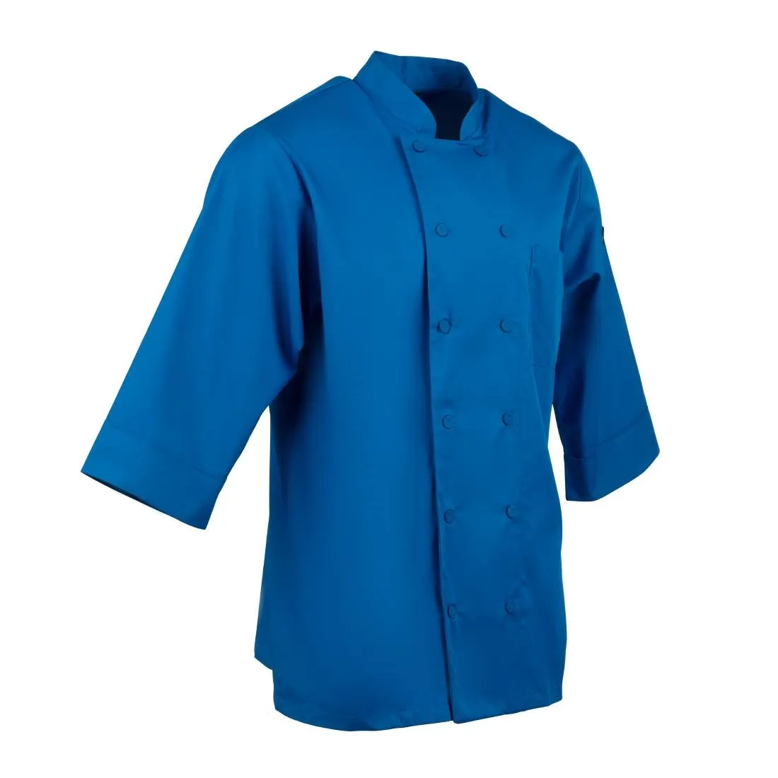 B178-L Chef Works Unisex Chefs Jacket Blue L