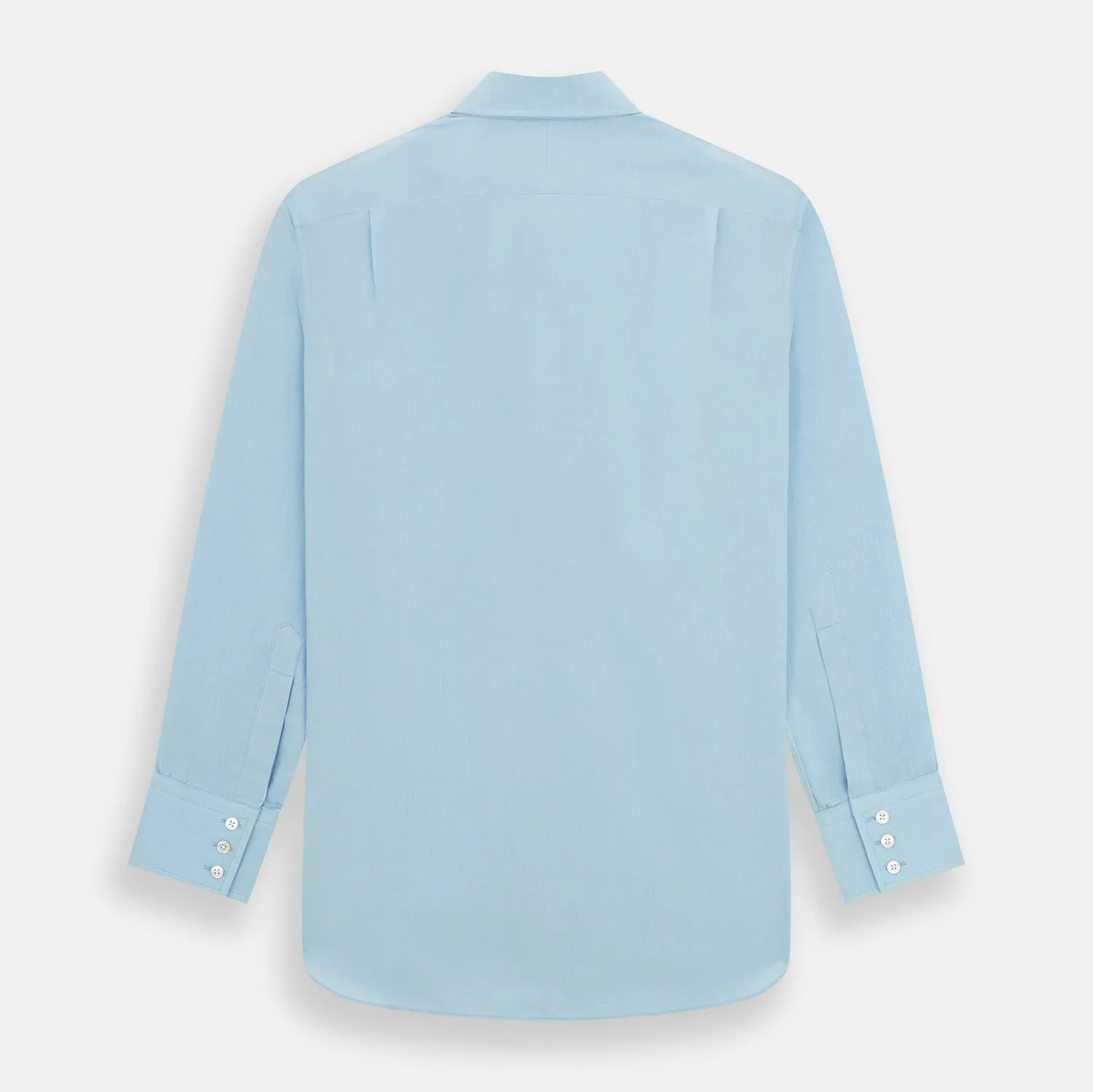 Blue Cotton Cashmere Mayfair Shirt