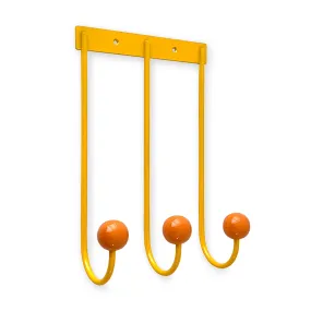 Color Drop Wall Hooks - Yellow/ Orange