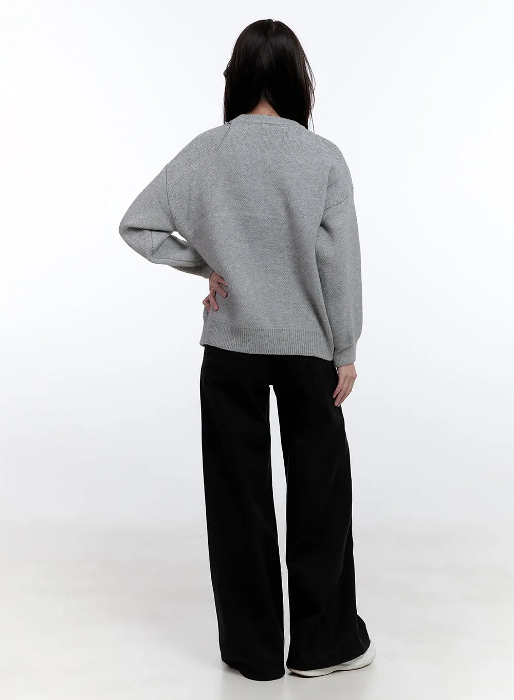 Comfy Wide-Leg Trousers ON418