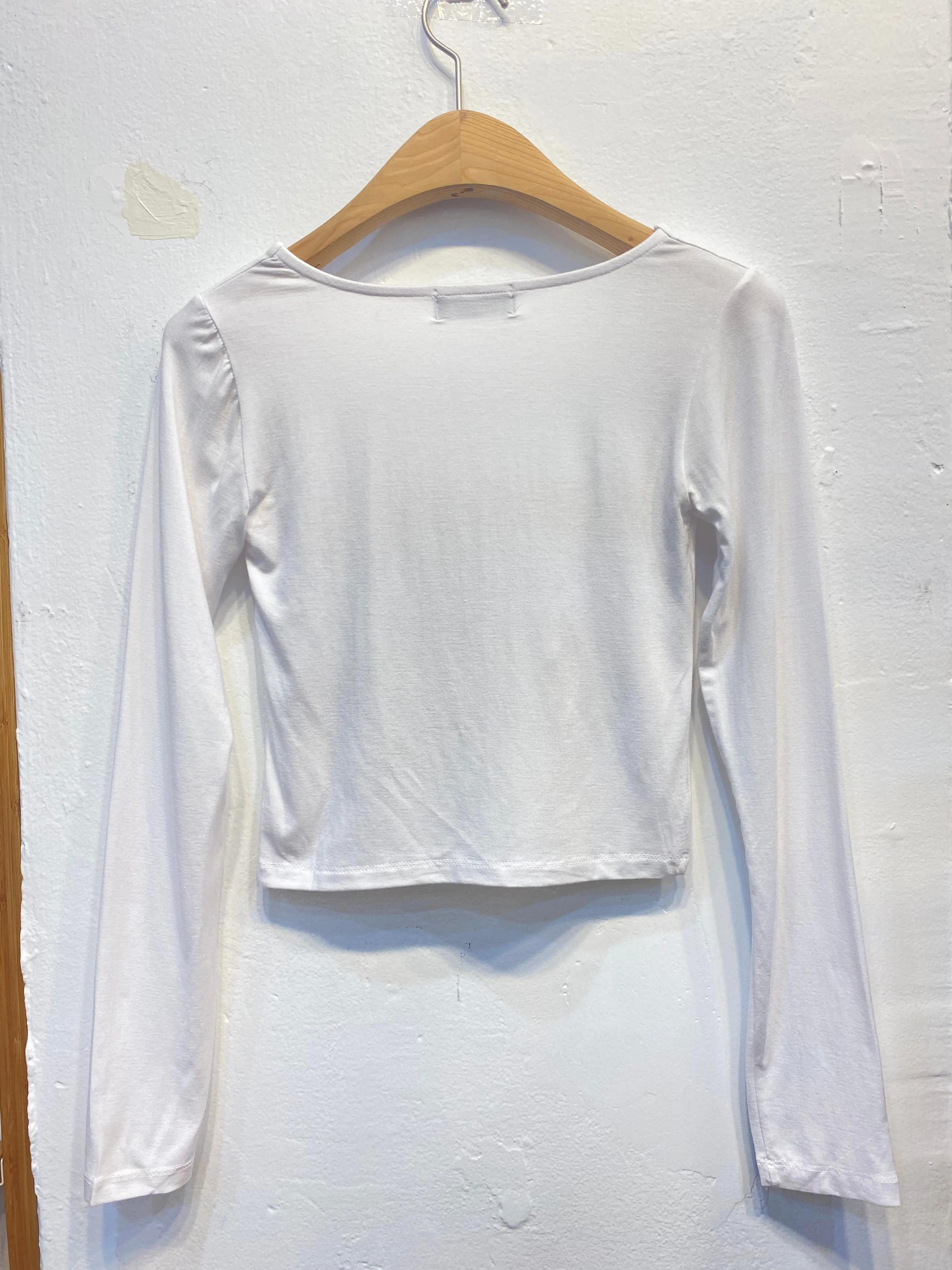 Daily basic long sleeve tops