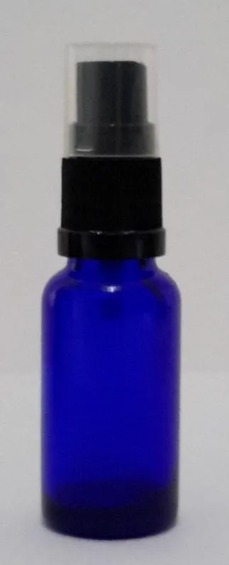 Glass Dropper Bottle Blue 20 mls