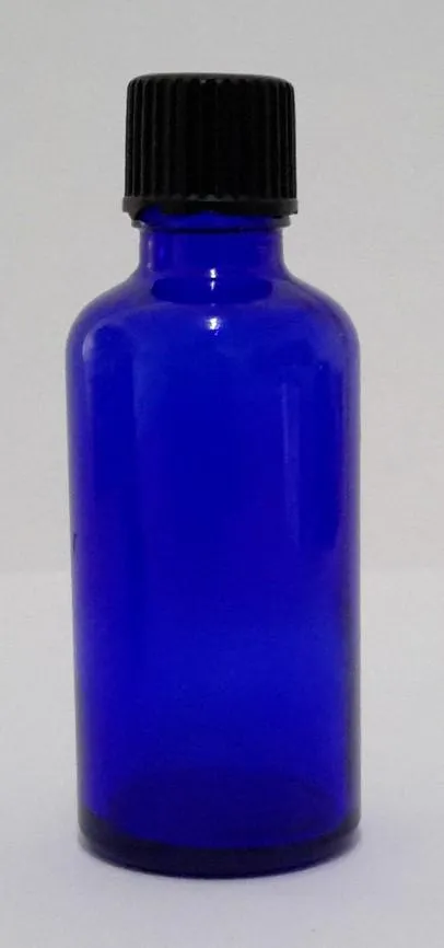 Glass Dropper Bottle Blue 20 mls