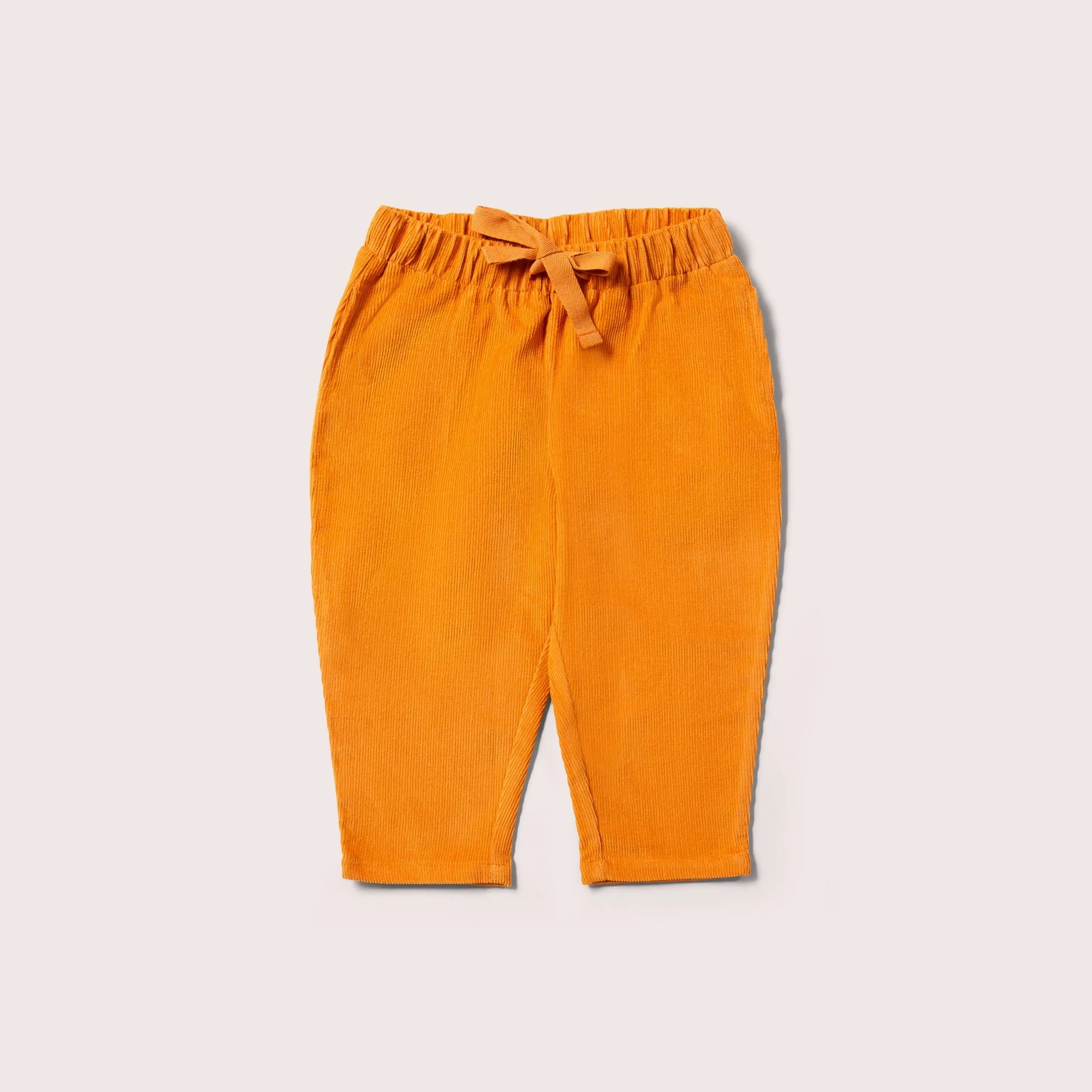 Golden Ochre Corduroy Comfy Trousers