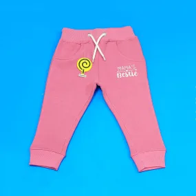 Mama's Bestie Pink Trousers