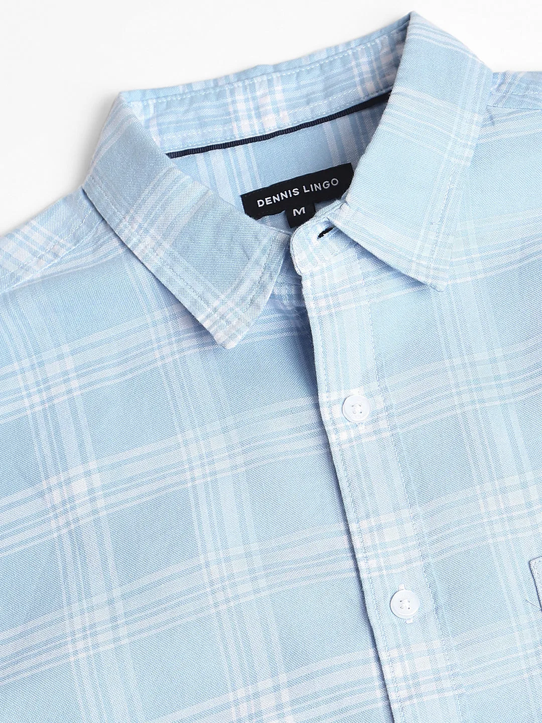 Men's Light Blue Casual Shirts