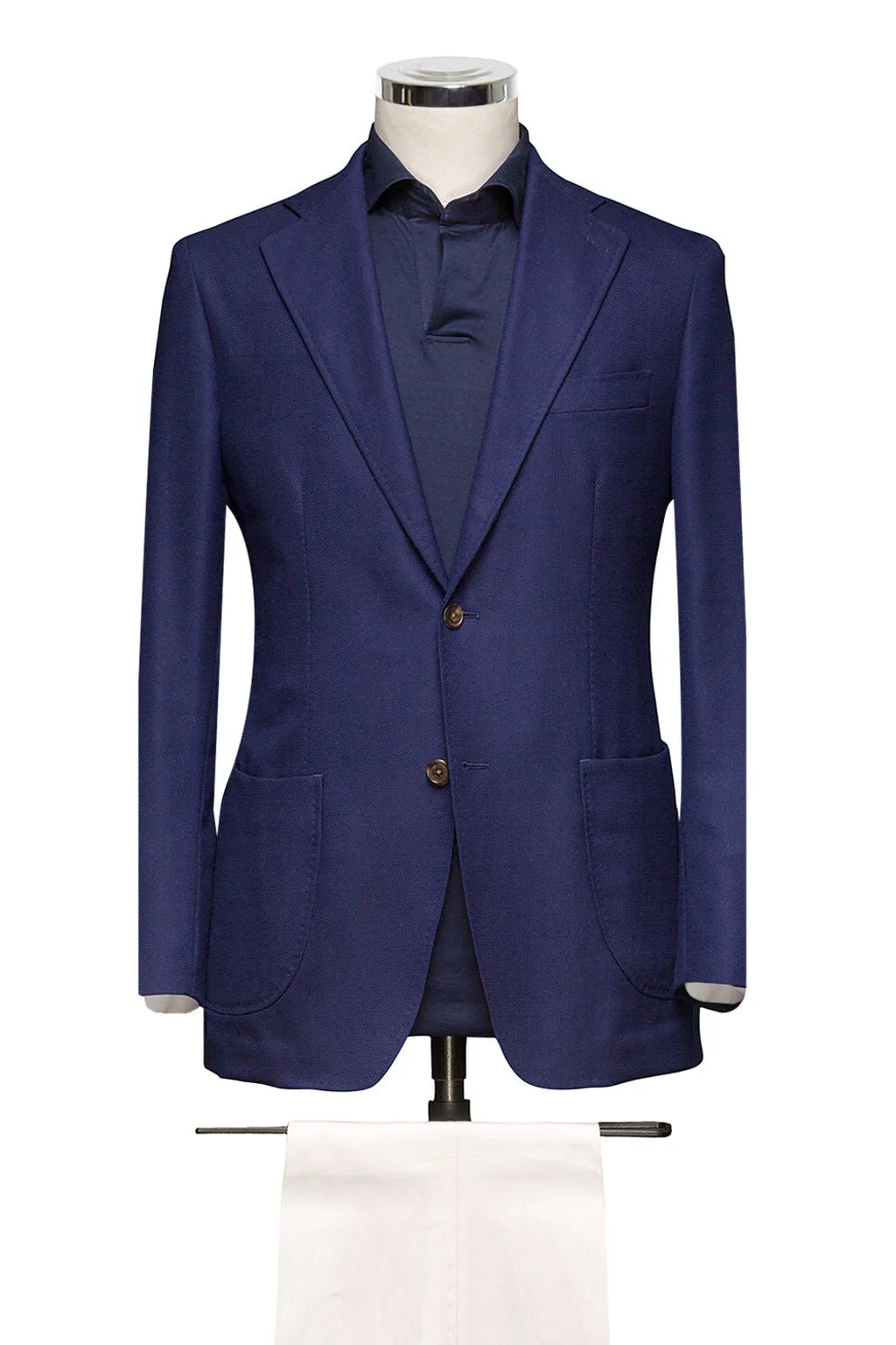 Napolitan Blue Micro Design Blazer