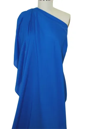 NY Designer Stretch Pongee Lining - Royal Blue