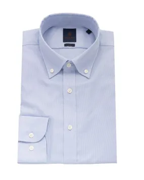 Sky Basketweave And Button-down Non-iron Shirt