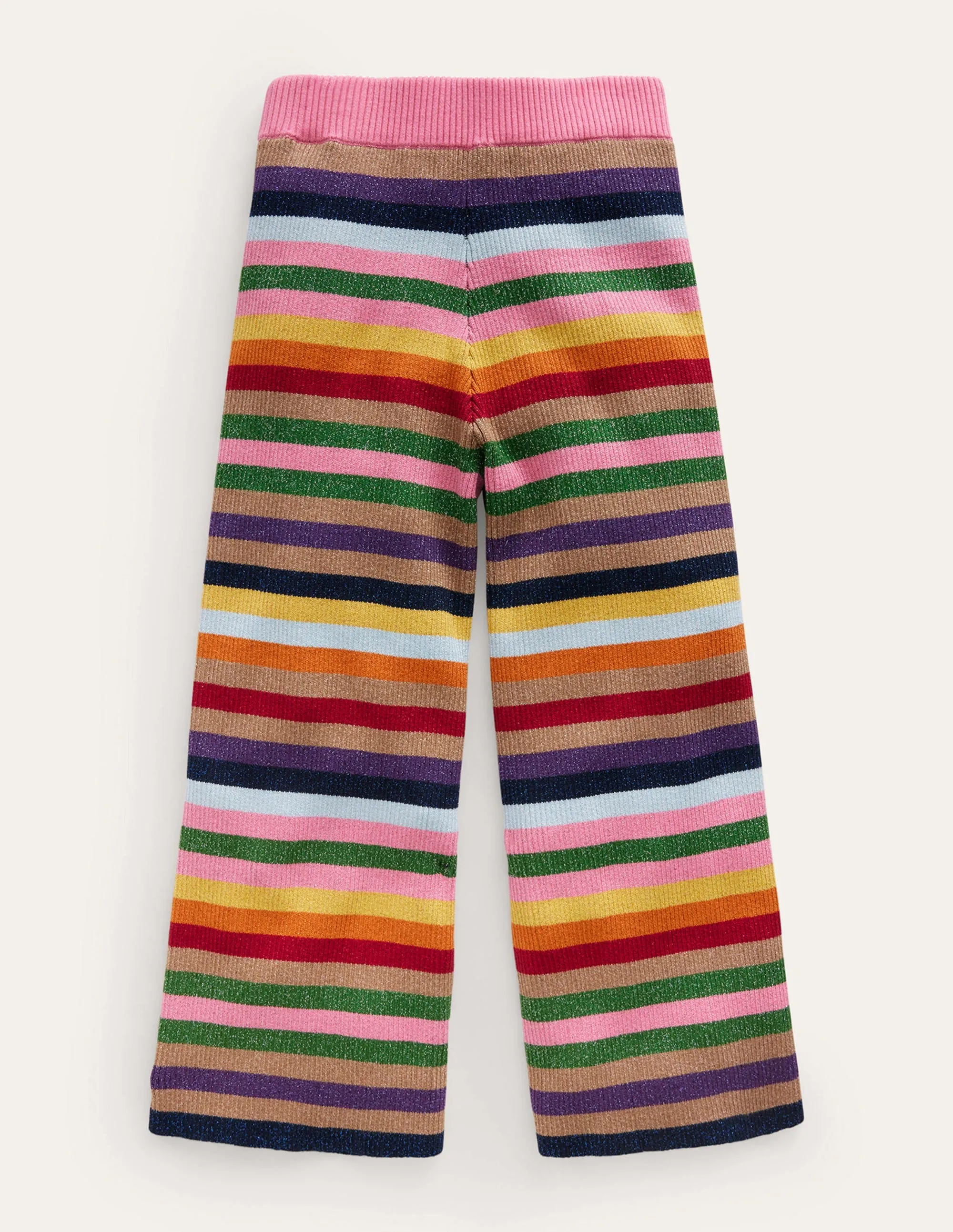 Sparkle Stripe Trousers-Multi Sparkle Stripe