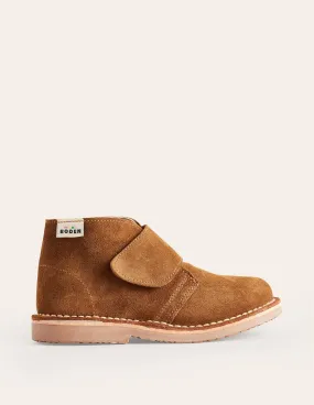 Suede Desert Boot-Brown