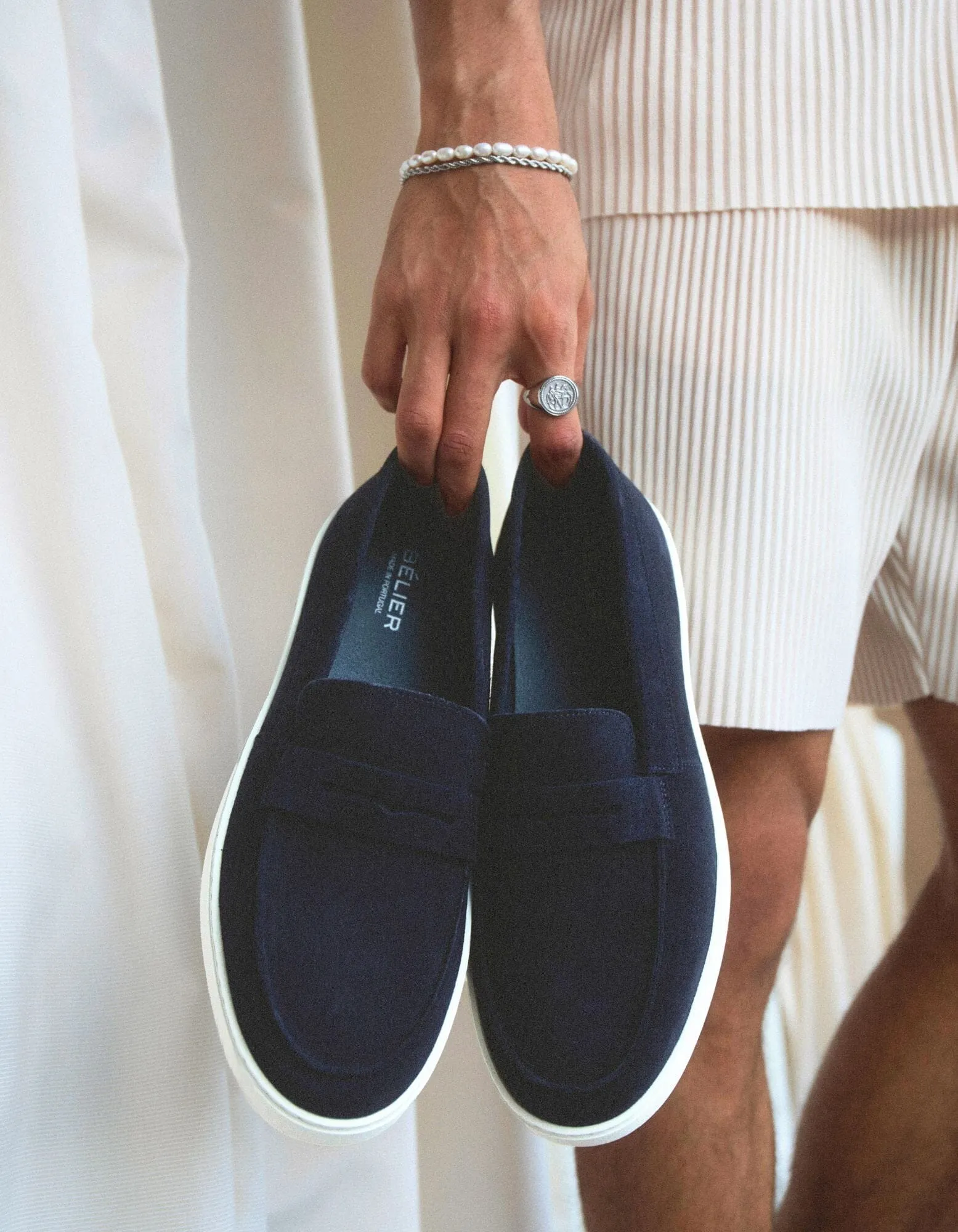 Suede Loafer Midnight Navy