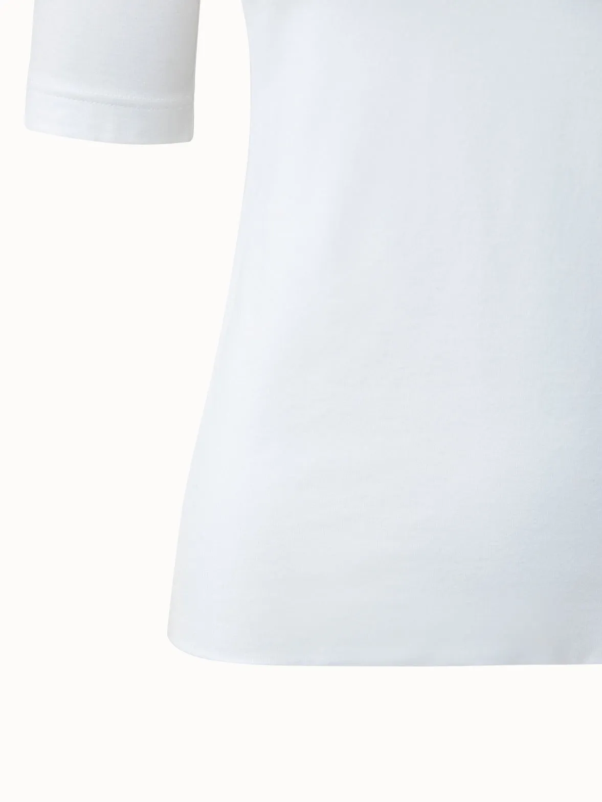 T-Shirt from Cotton Jersey Stretch