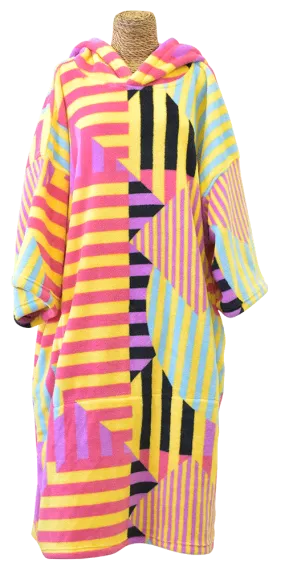 Tls Kids 120 Algorithm Surf Poncho