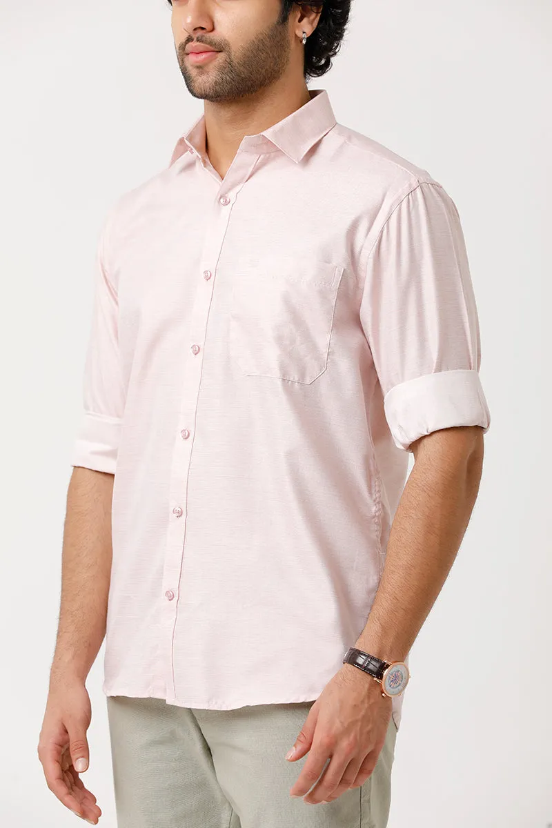 Tuscany - Pink Formal Shirts for Men | Ariser