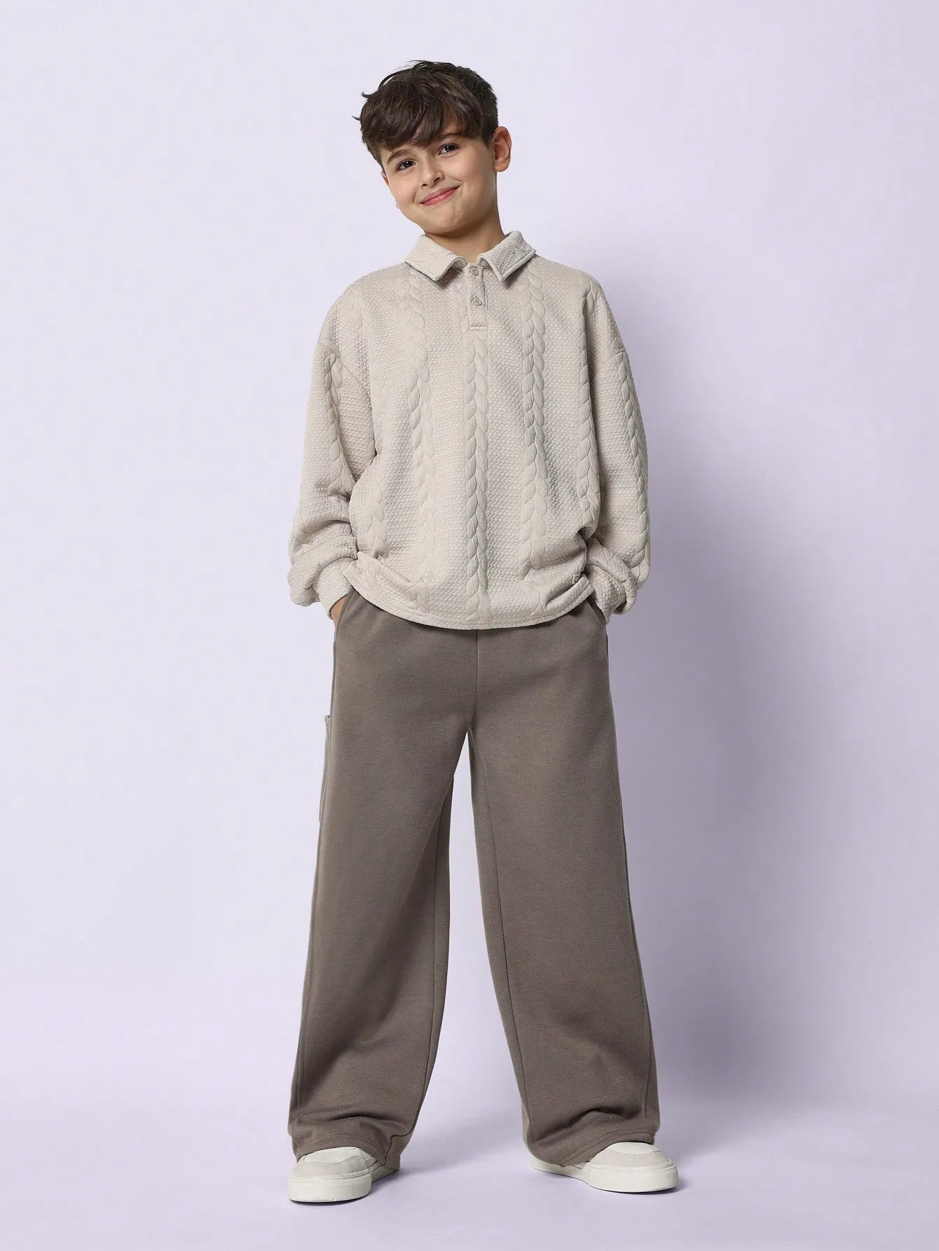 Tween Boys Comfy Loose Fit Carpenter Sweatpants