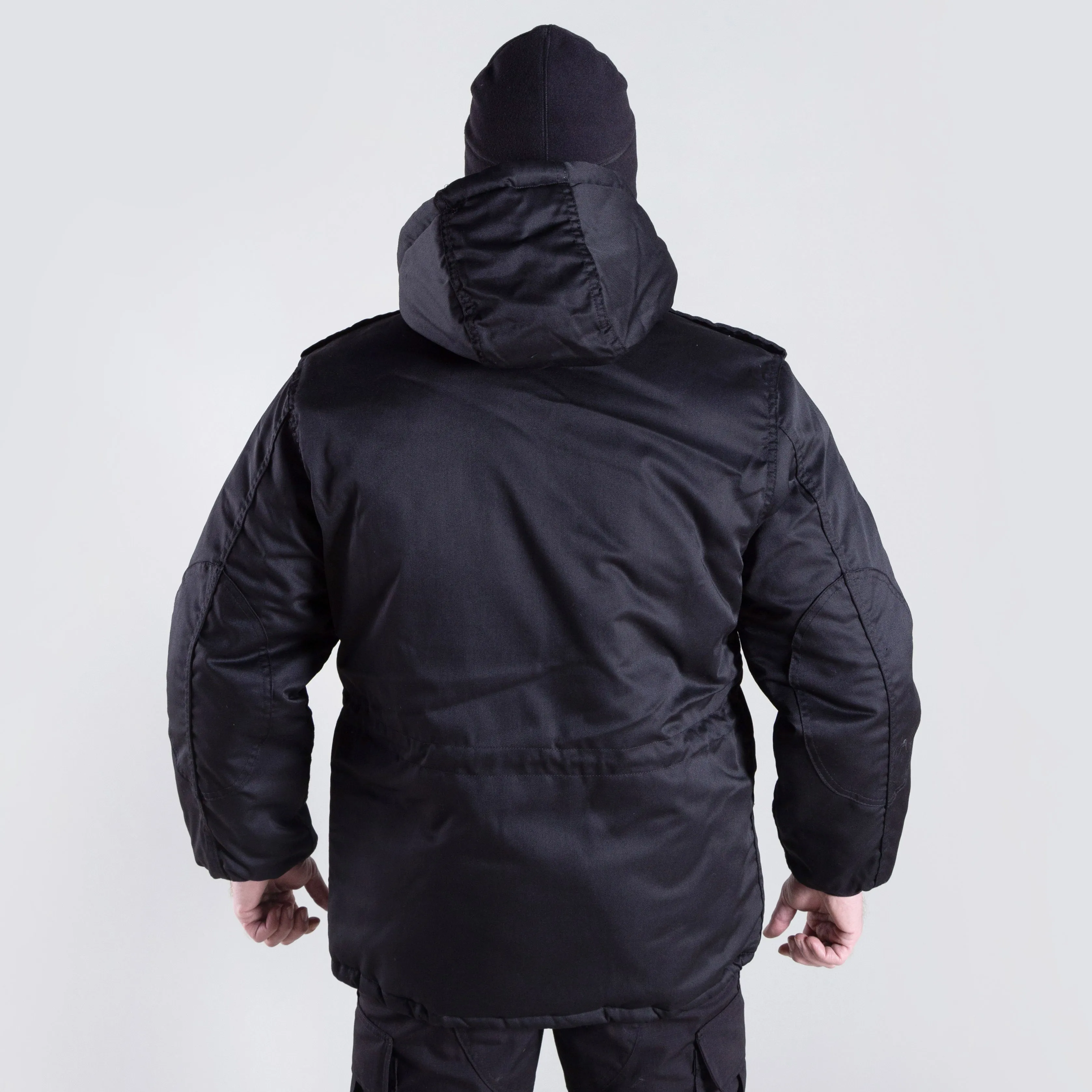 TWILL FIELD JACKET (BLACK)