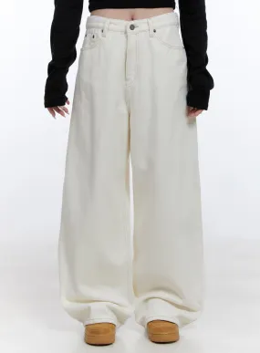 Warm Comfy Wide-Leg Trousers CD419