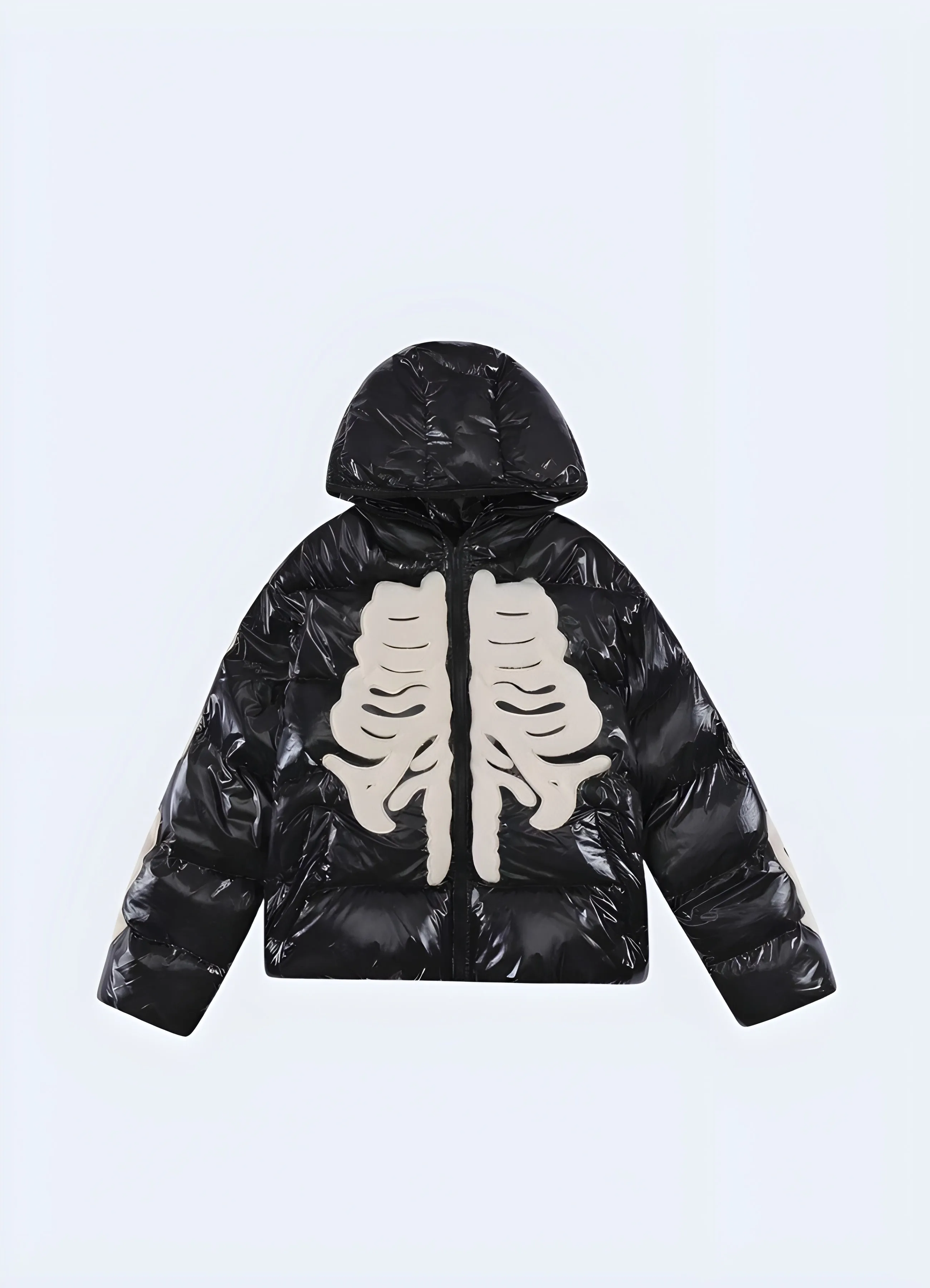 Winter Harajuku Down Parka Skeleton