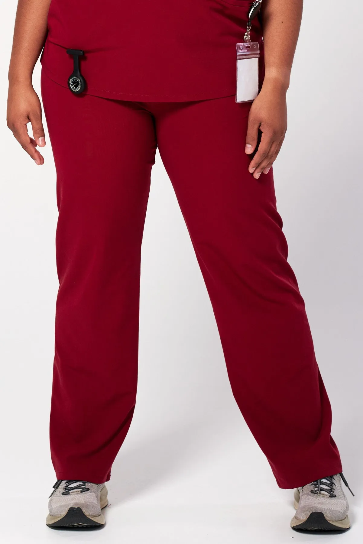 Women's Essential Straight-Cut Scrub Pants - Clearance Sale