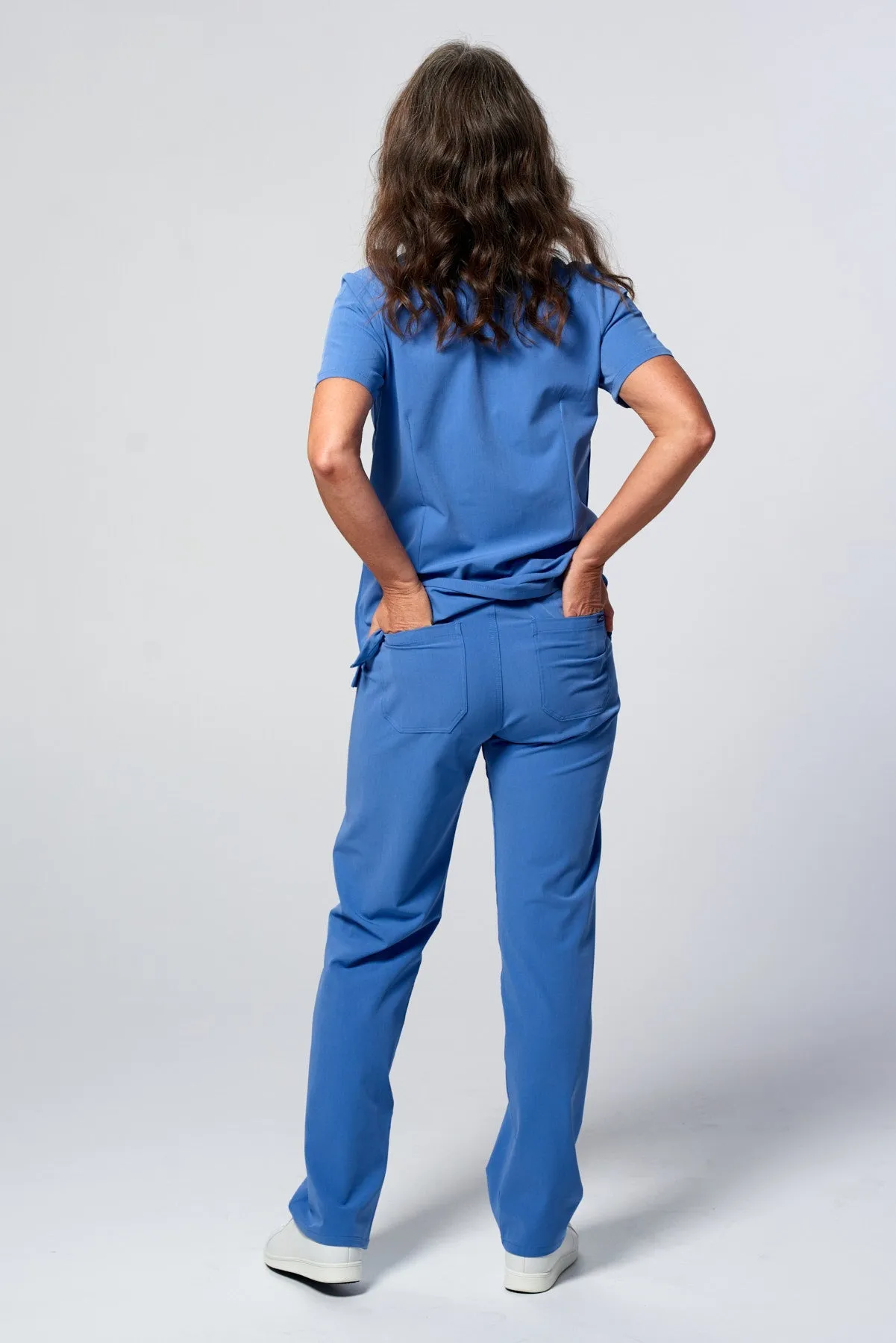 Women's Essential Straight-Cut Scrub Pants - Clearance Sale